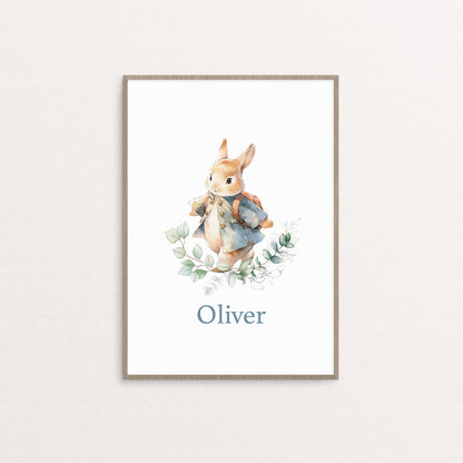 [Personalised] Little bunny on a walk