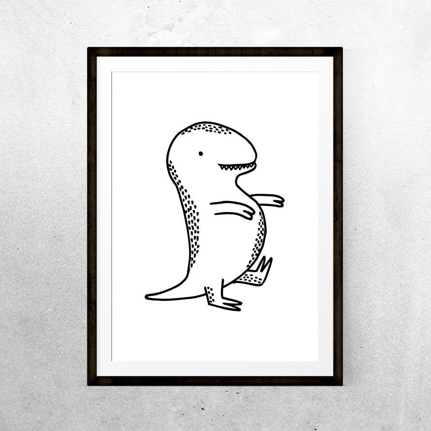Baby T-Rex - Printable - One Tiny Tribe - 1