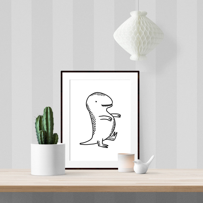 Baby T-Rex - Printable - One Tiny Tribe - 2