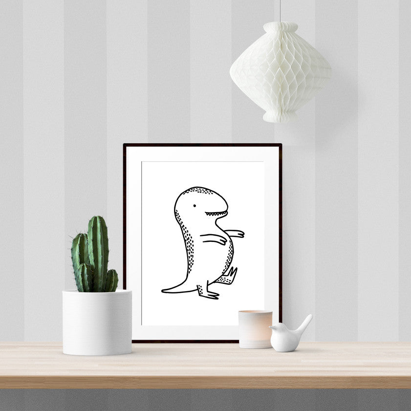 Baby T-Rex - Printable - One Tiny Tribe  - 2