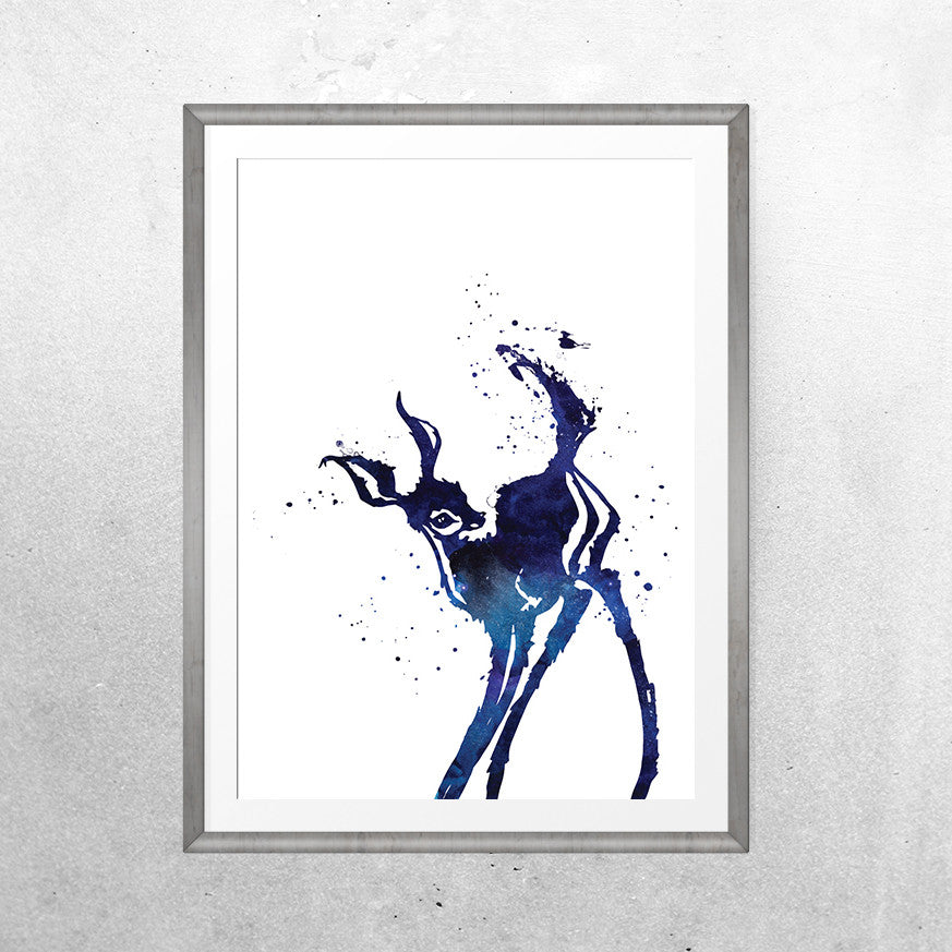 Messy Majesty the baby deer - Print - One Tiny Tribe