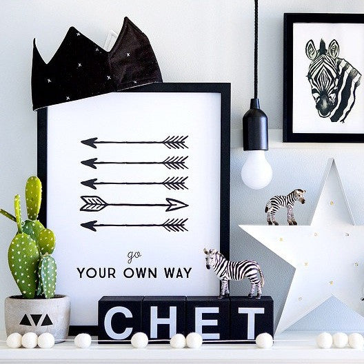 Go your own way - Print - One Tiny Tribe - 3